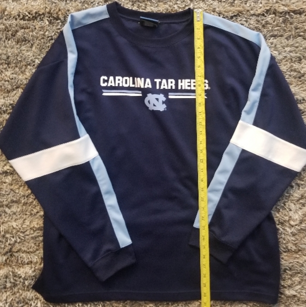 Carolina Tar Heels UNC North Carolina Tarheels Navy Blue Sweatshirt Long Sleeve